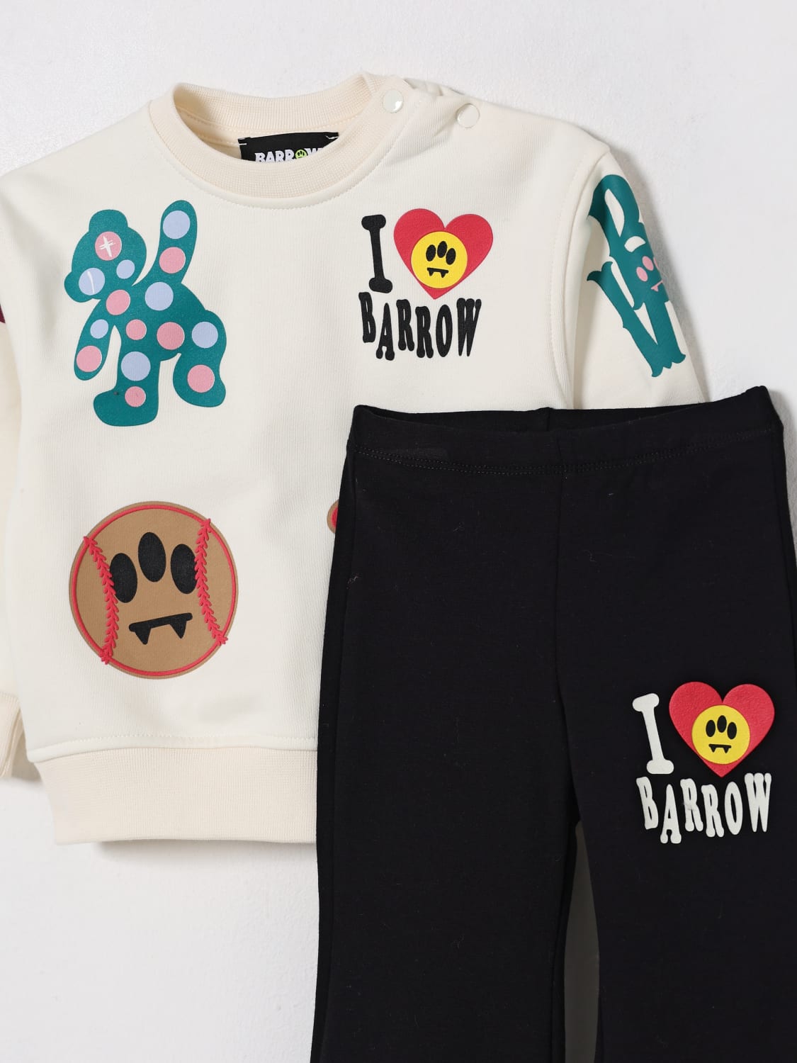 BARROW KIDS BABY-OVERALL: Strampler kinder Barrow Kids, Yellow Cream - Img 3