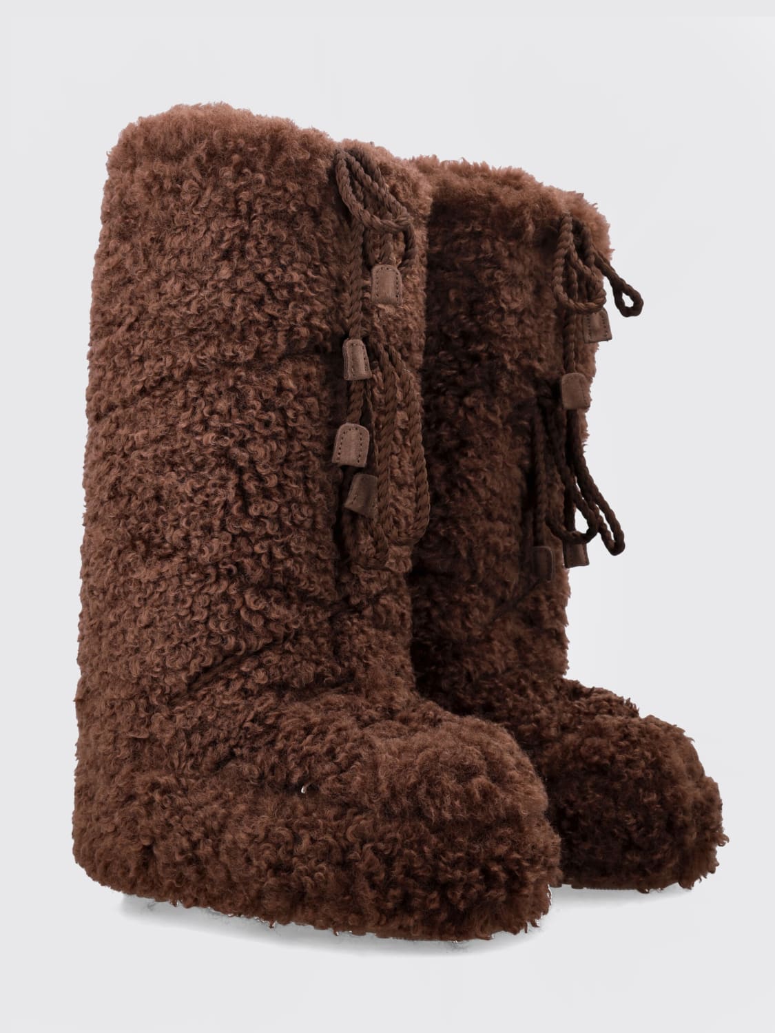 MOON BOOT STIEFEL: Schuhe damen Moon Boot, Braun - Img 2