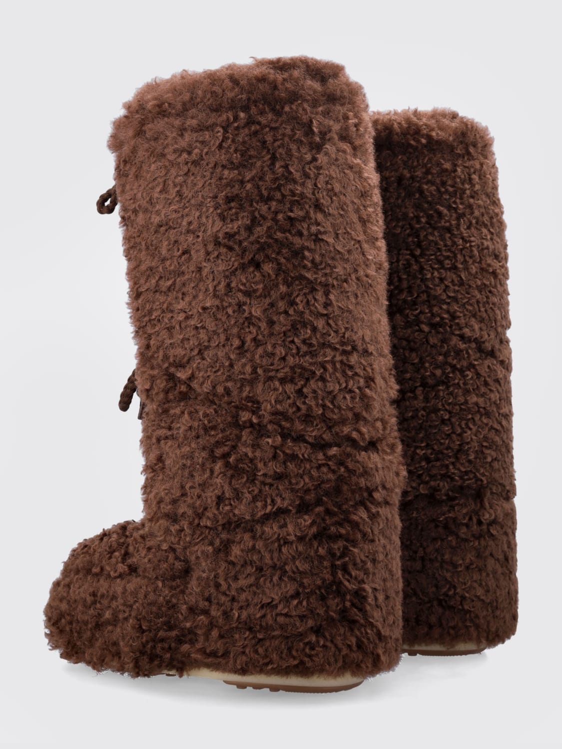 MOON BOOT STIEFEL: Schuhe damen Moon Boot, Braun - Img 3