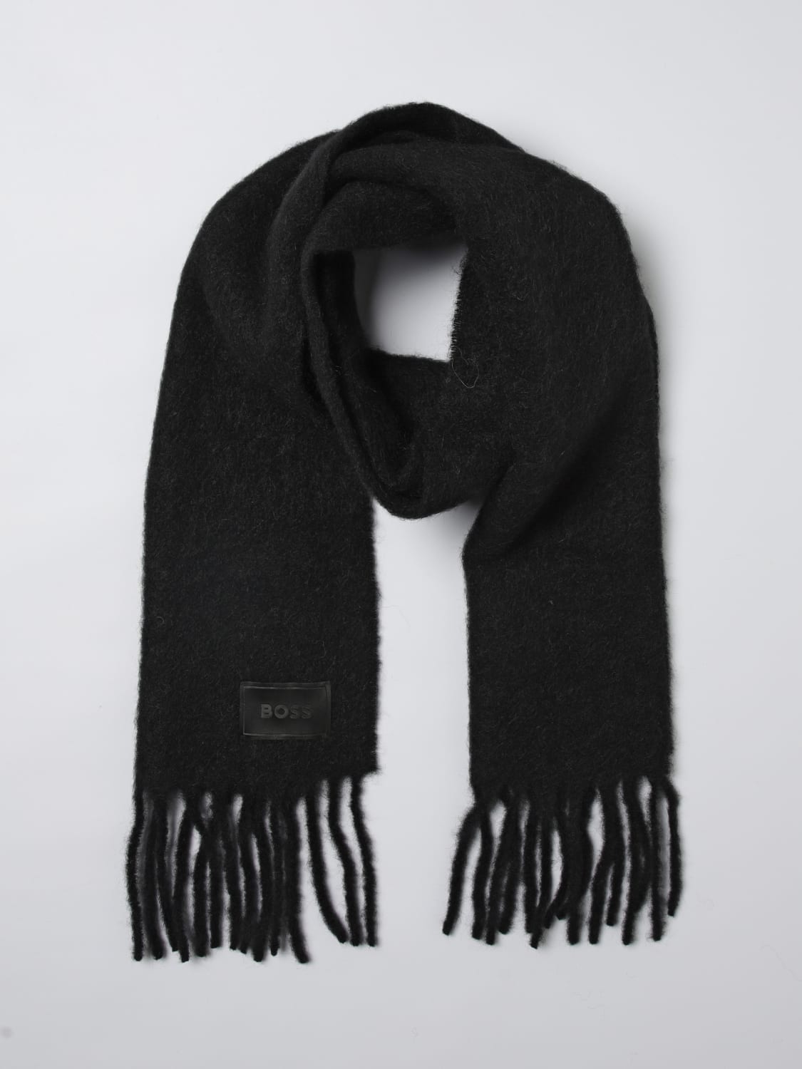 BOSS SCARF: Scarf woman Boss, Black - Img 2