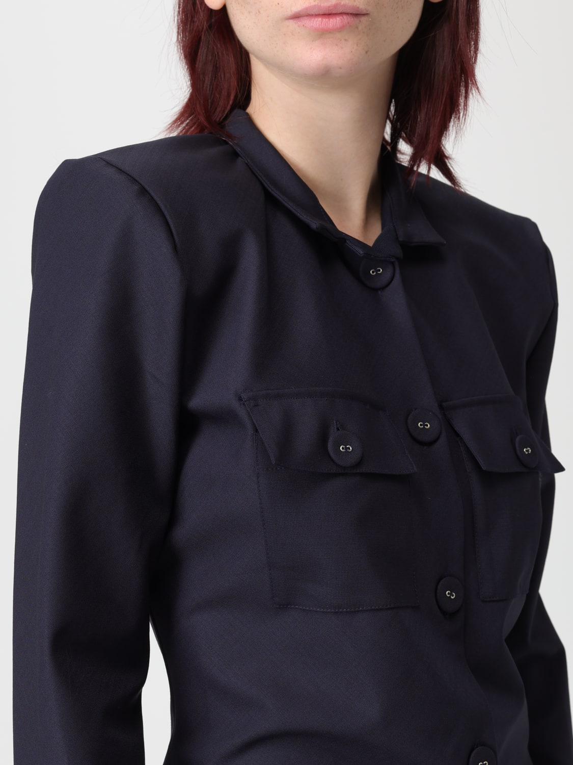 LES FILLES D'EVA DRESS: Dress woman Les Filles D'eva, Blue - Img 3