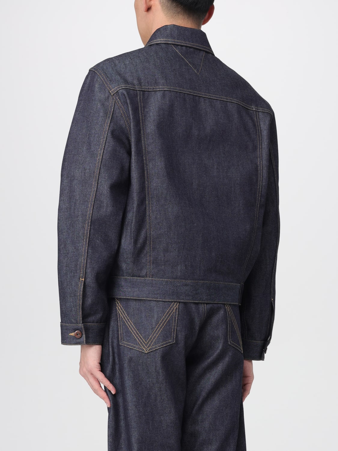 BOTTEGA VENETA JACKET: Jacket men Bottega Veneta, Indigo - Img 3