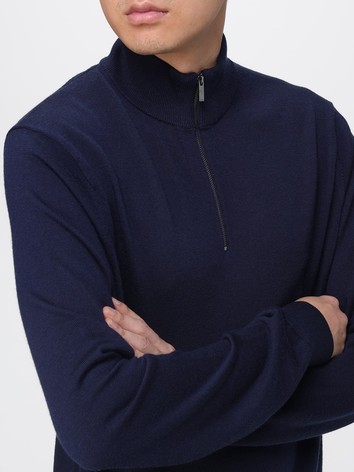 MICHAEL KORS セーター: セーター メンズ Michael Kors, ブルー - Img 3