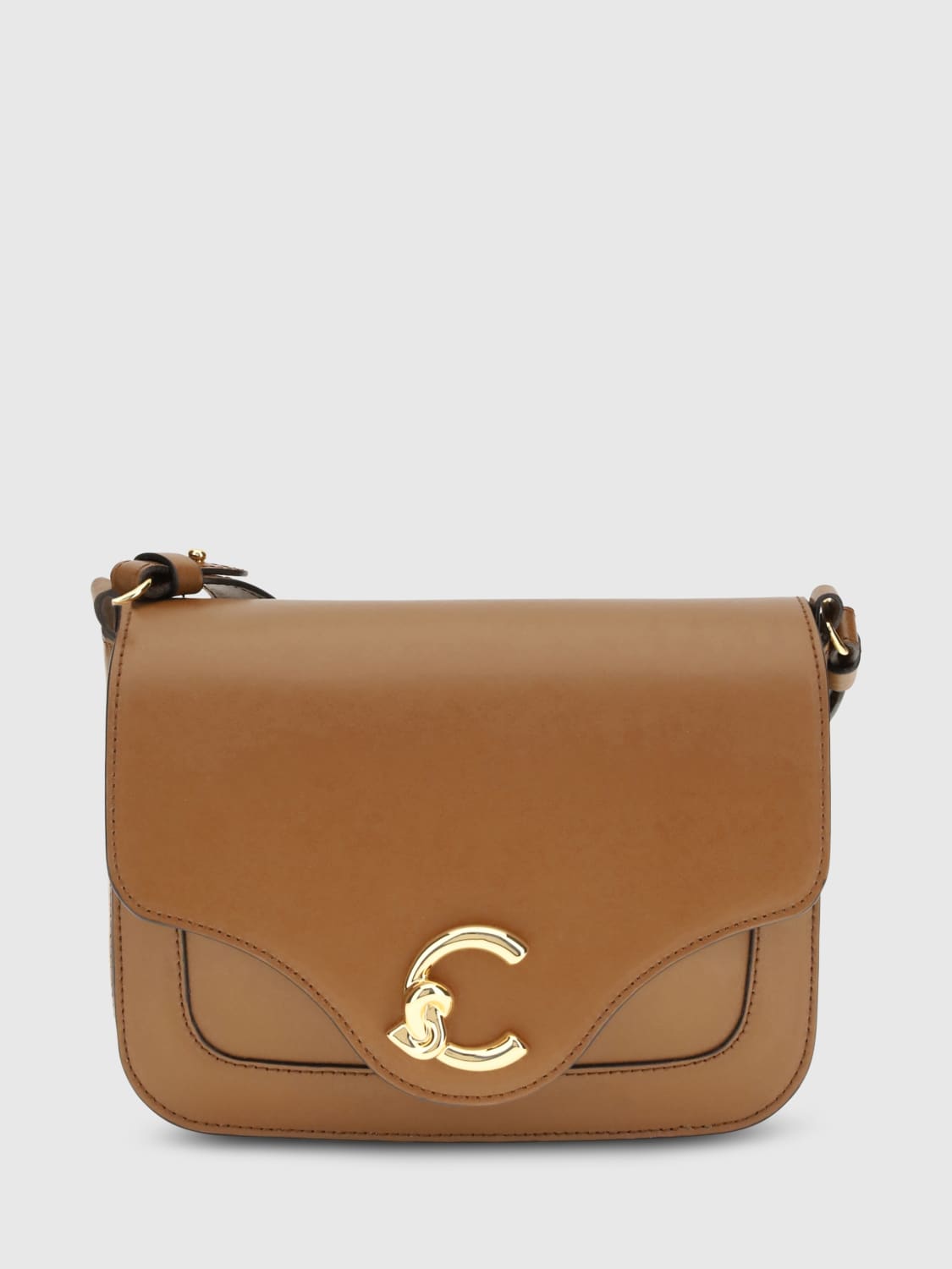 COCCINELLE BORSA MINI: Borsa C-Me Coccinelle in pelle , Marrone - Img 1