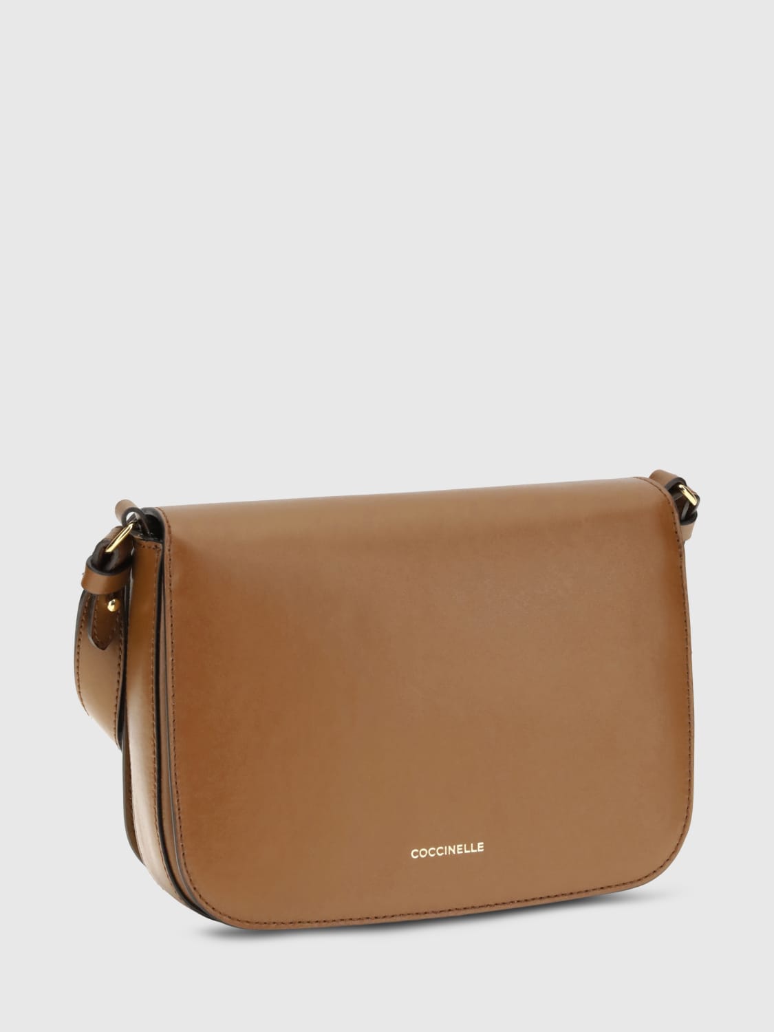 COCCINELLE BORSA MINI: Borsa C-Me Coccinelle in pelle , Marrone - Img 2