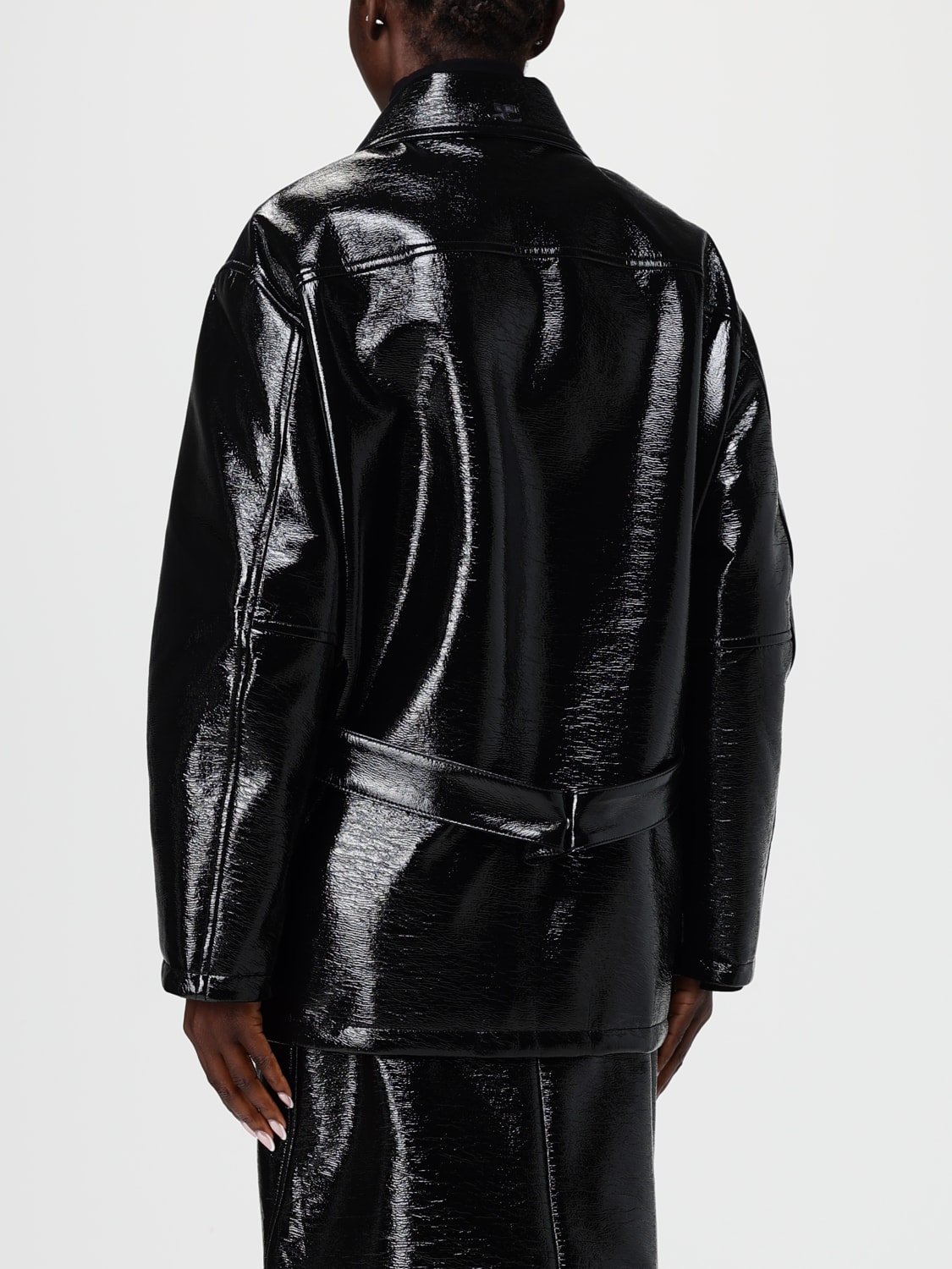 COURRÈGES JACKET: Jacket woman CourrÈges, Black - Img 3