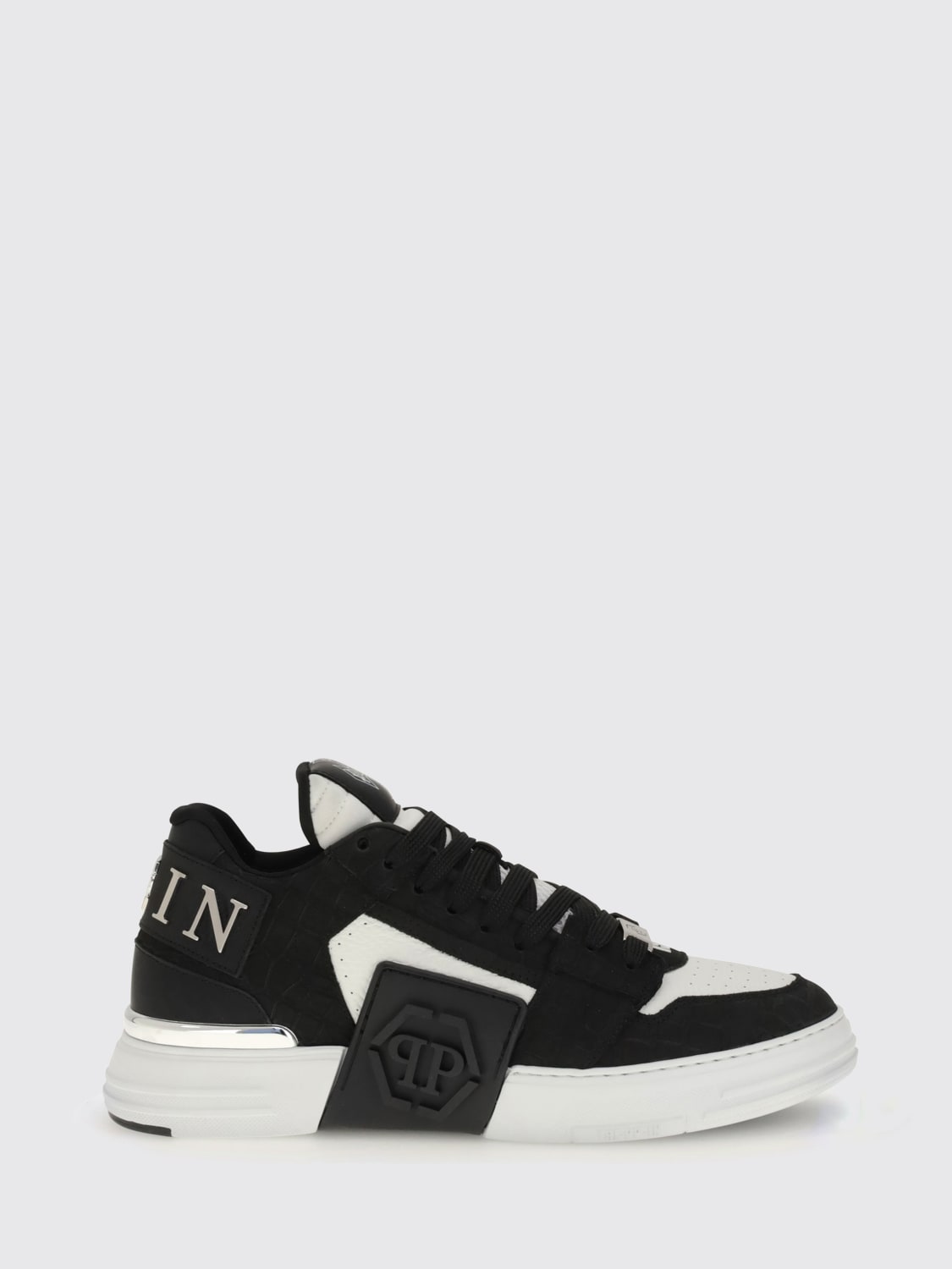 PHILIPP PLEIN SNEAKERS: Sneakers men Philipp Plein, Black - Img 1