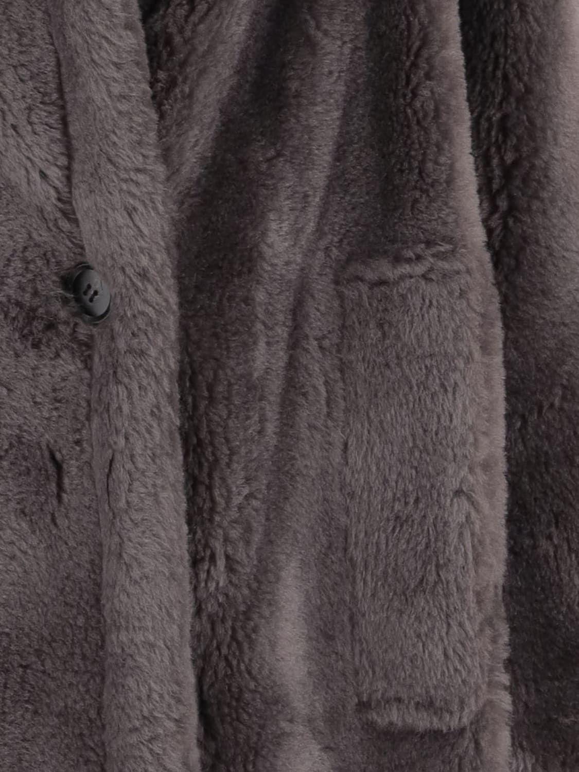 STAND STUDIO FUR COAT: Coat woman Stand Studio, Grey - Img 3