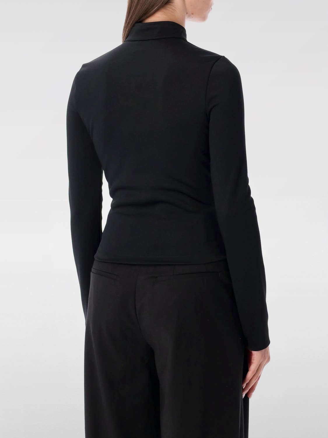 COURRÈGES SUDADERA: Sudadera mujer CourrÈges, Negro - Img 2