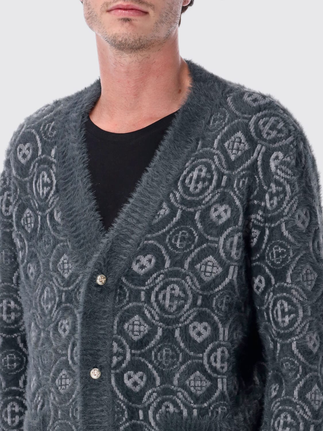 CASABLANCA PULL: Pull homme Casablanca, Multicolore - Img 3