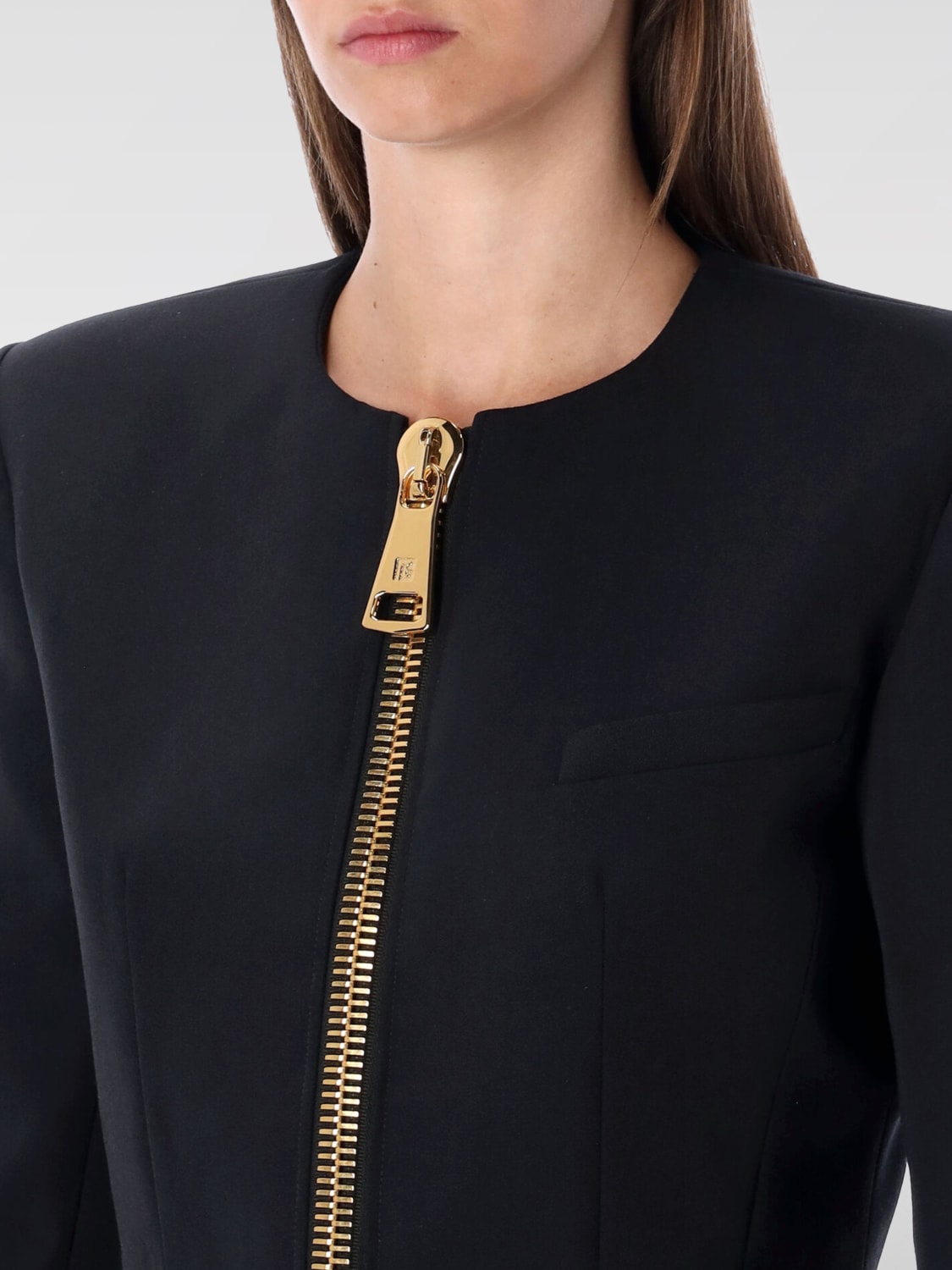 BALMAIN CHAQUETA: Americana mujer Balmain, Negro - Img 3