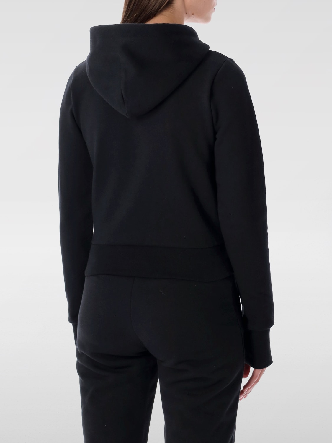 COPERNI FELPA: Felpa con zip Coperni in misto cotone organico , Nero - Img 2