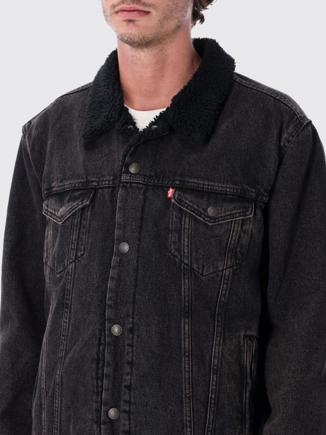 LEVI'S JACKET: Jacket men Levi's, Black - Img 3