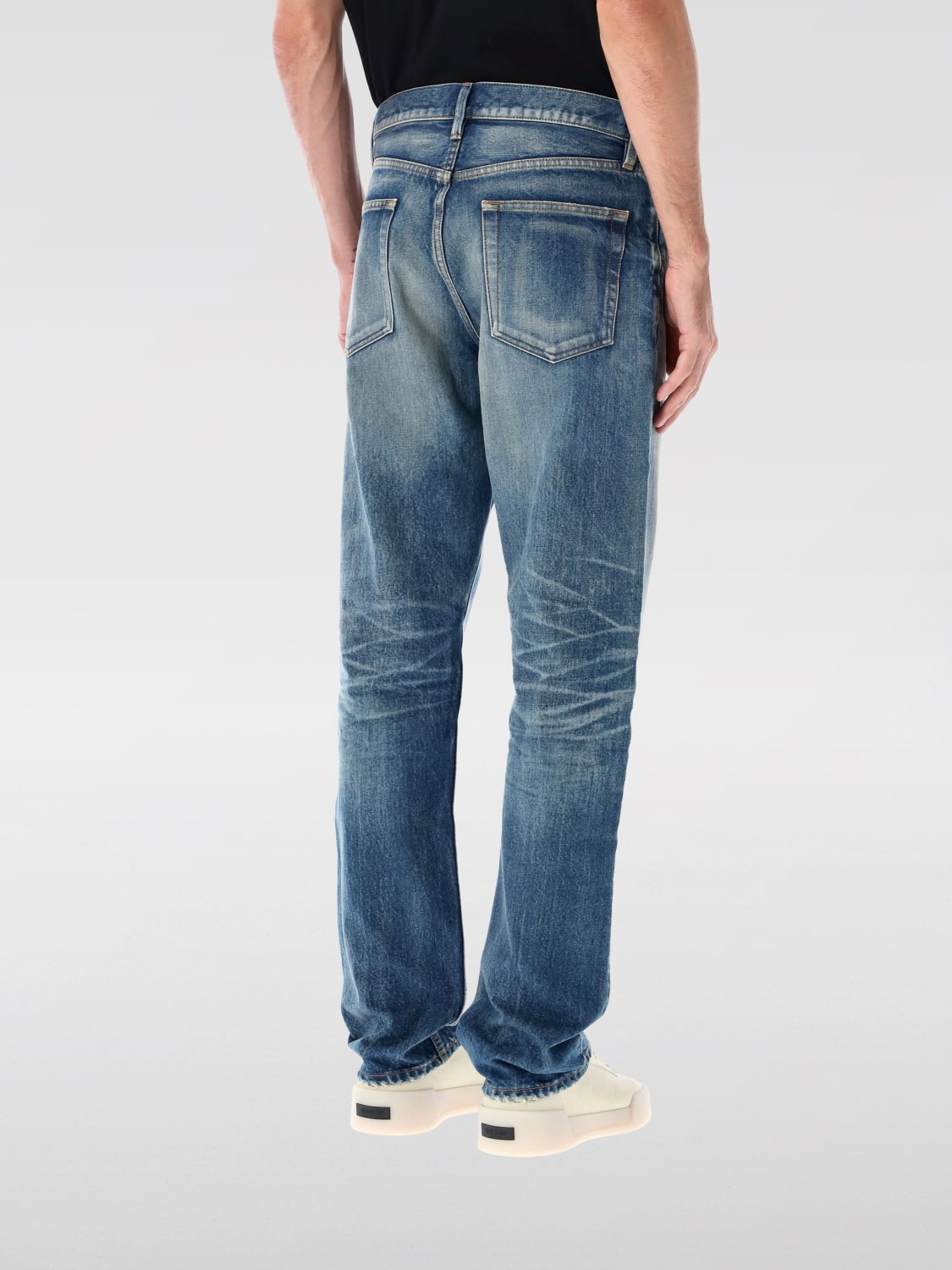 FEAR OF GOD JEANS: Jeans hombre Fear Of God, Azul Oscuro - Img 2