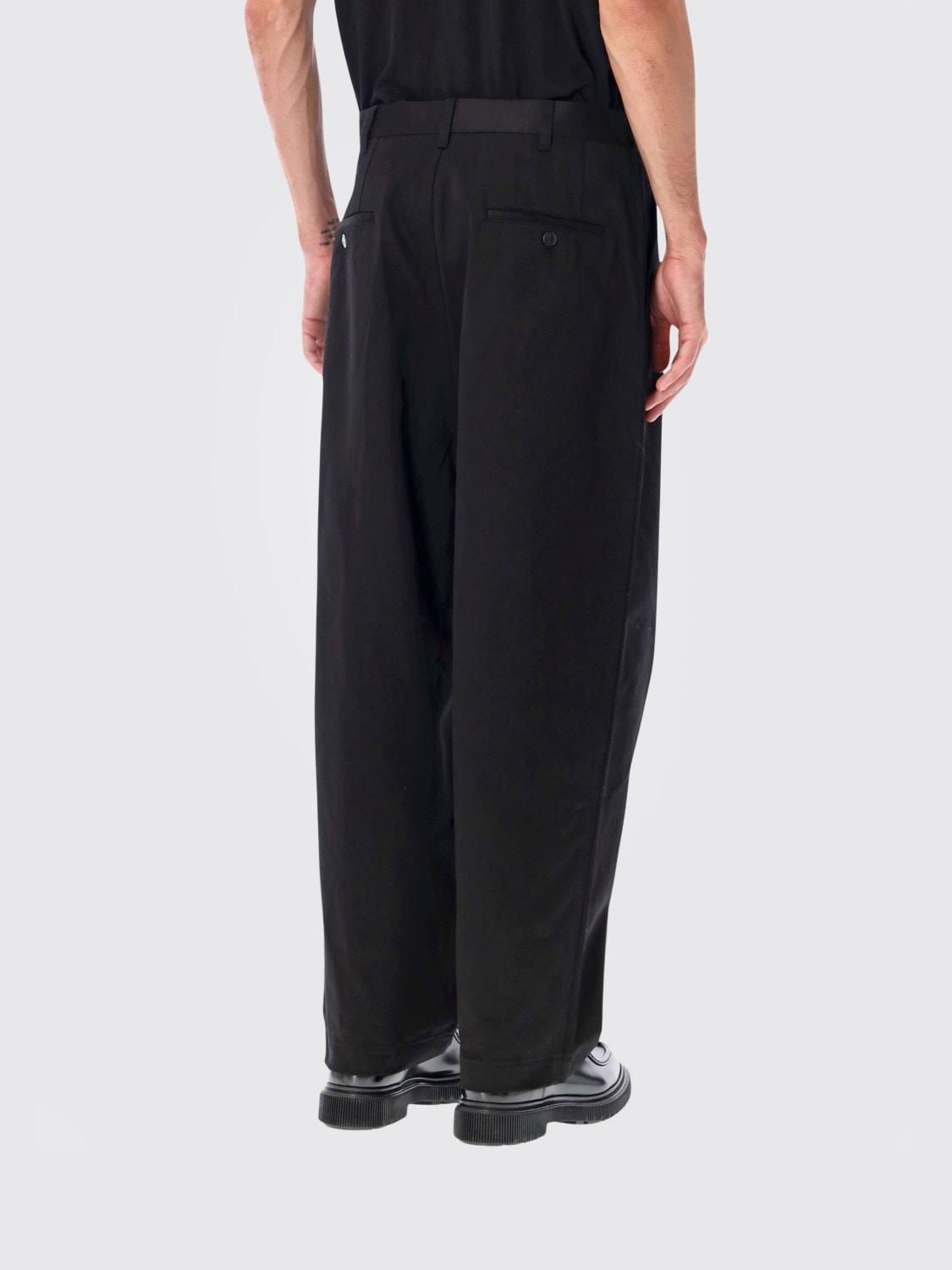 JUNYA WATANABE HOSE: Hose herren Junya Watanabe, Schwarz - Img 2