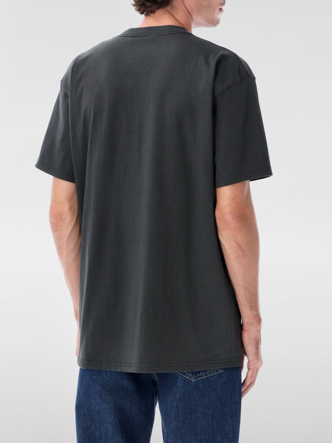 HUF T-SHIRT: T-shirt men Huf, Black - Img 2
