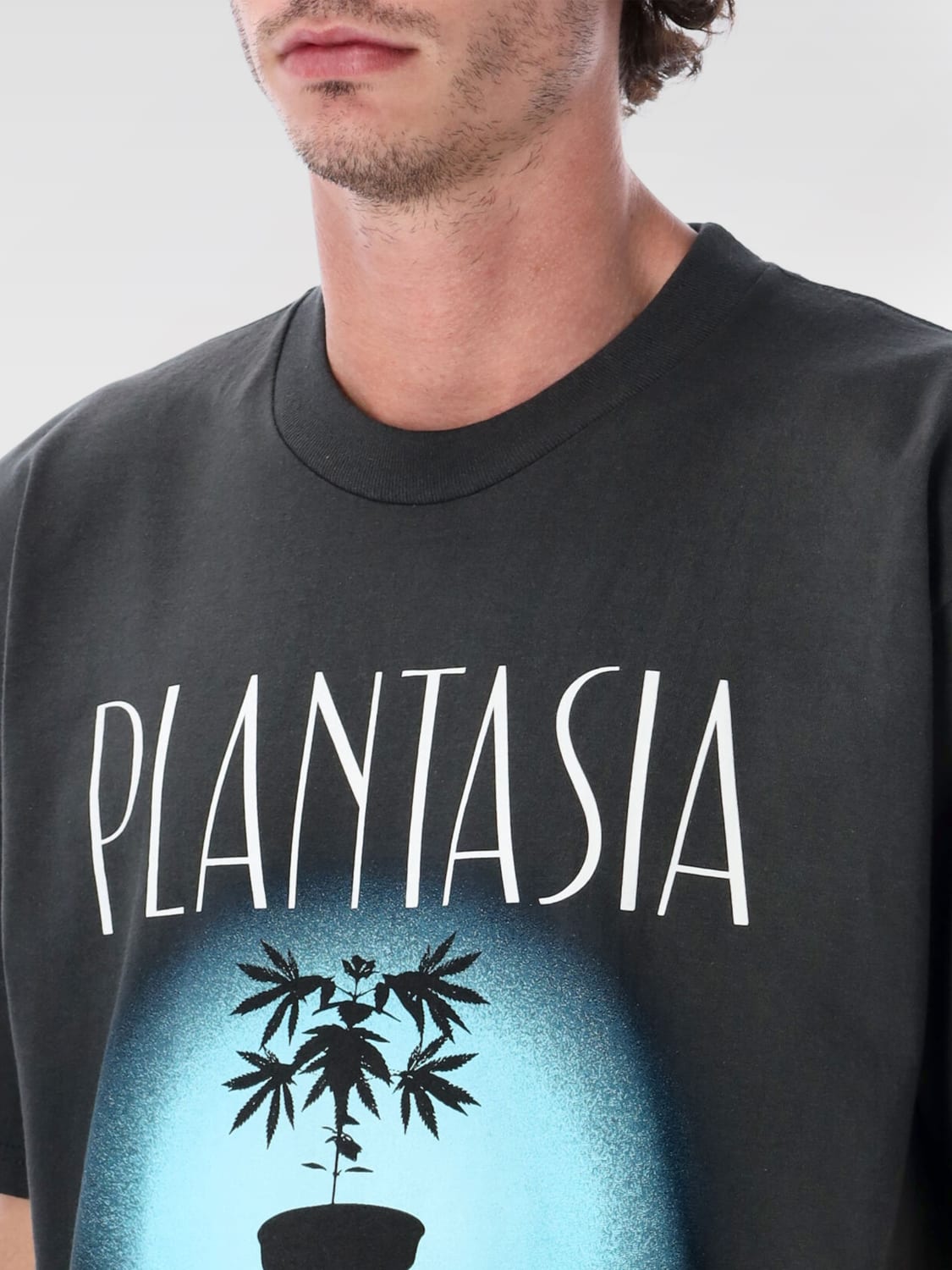 HUF T-SHIRT: T-shirt men Huf, Black - Img 3