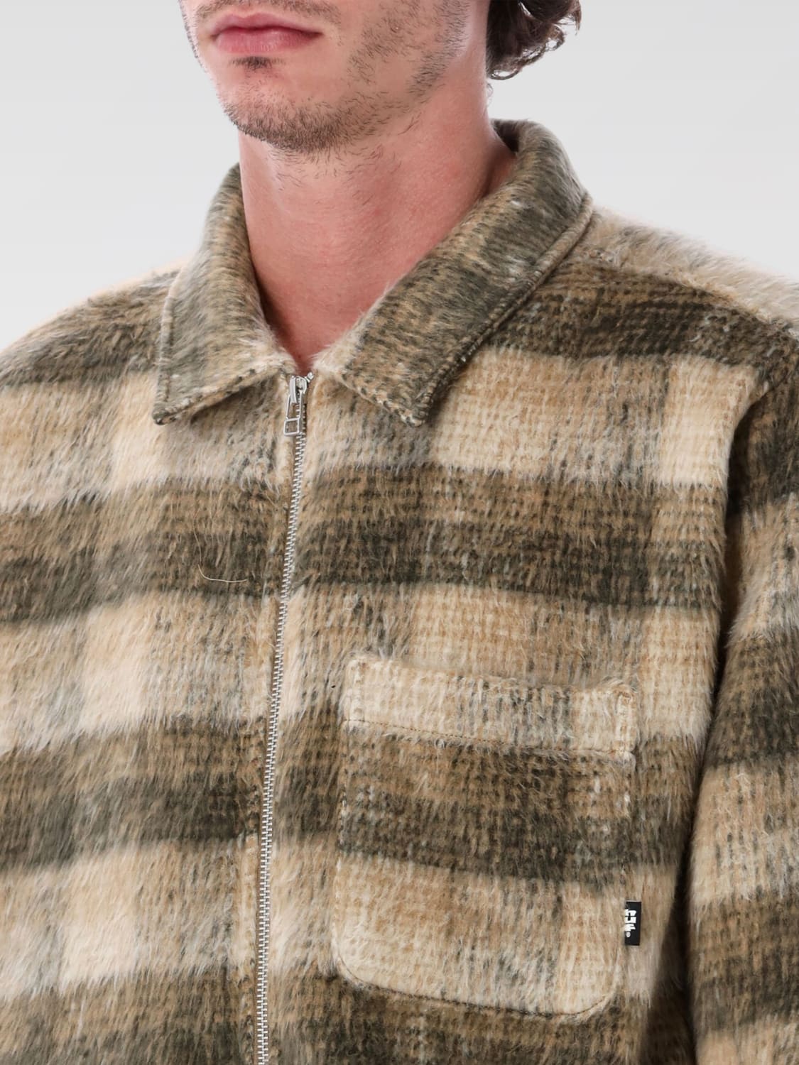 HUF JACKET: Jacket men Huf, Green - Img 3