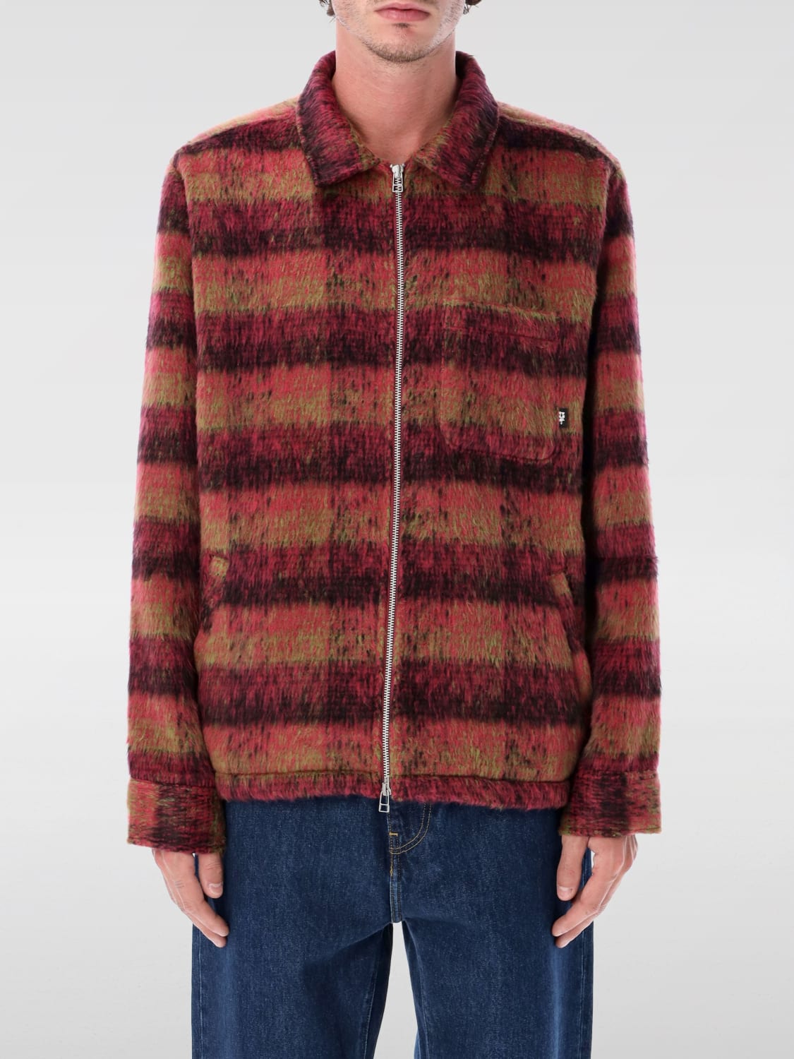 HUF JACKET: Jacket men Huf, Burgundy - Img 1