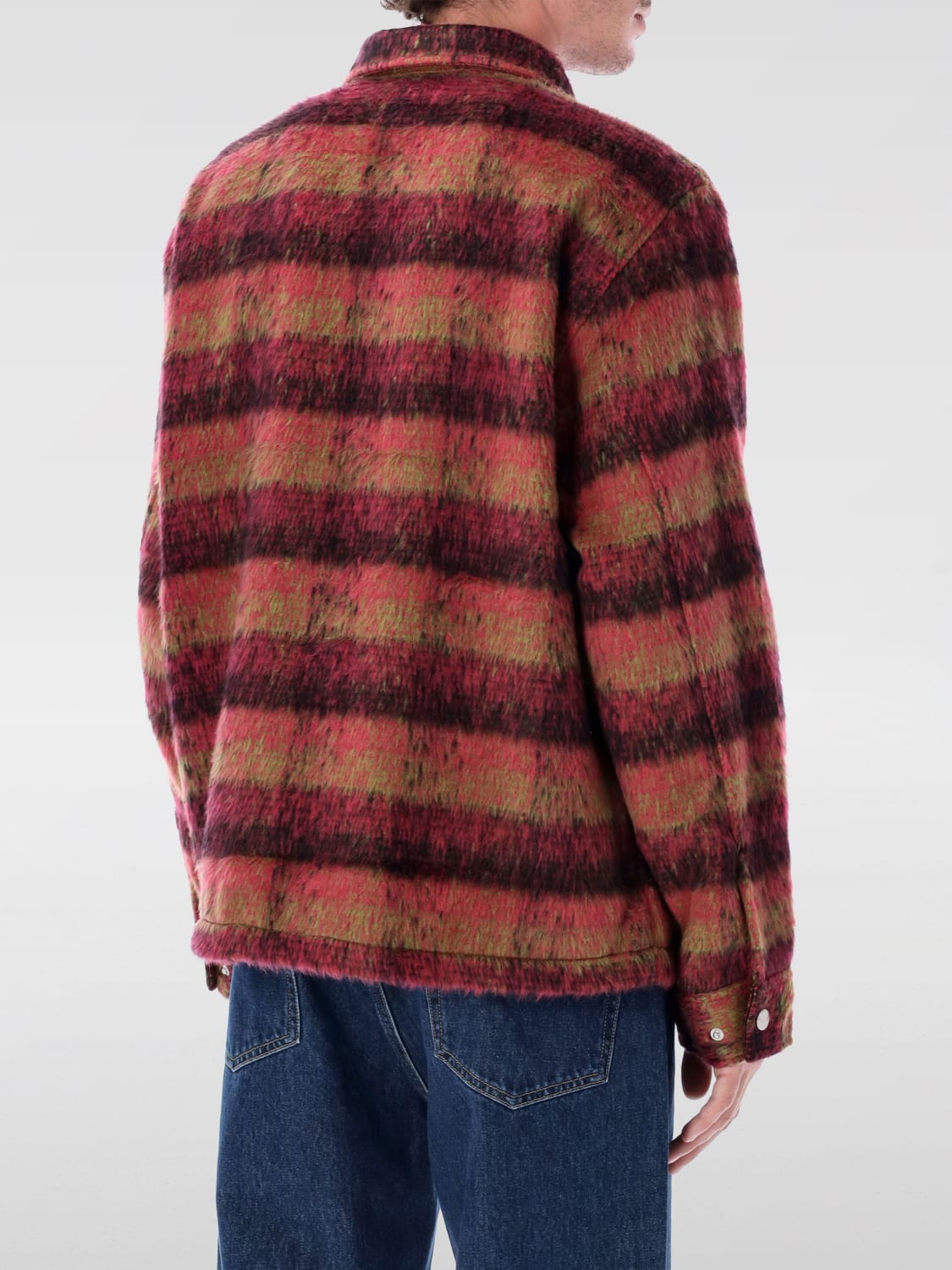 HUF JACKET: Jacket men Huf, Burgundy - Img 2