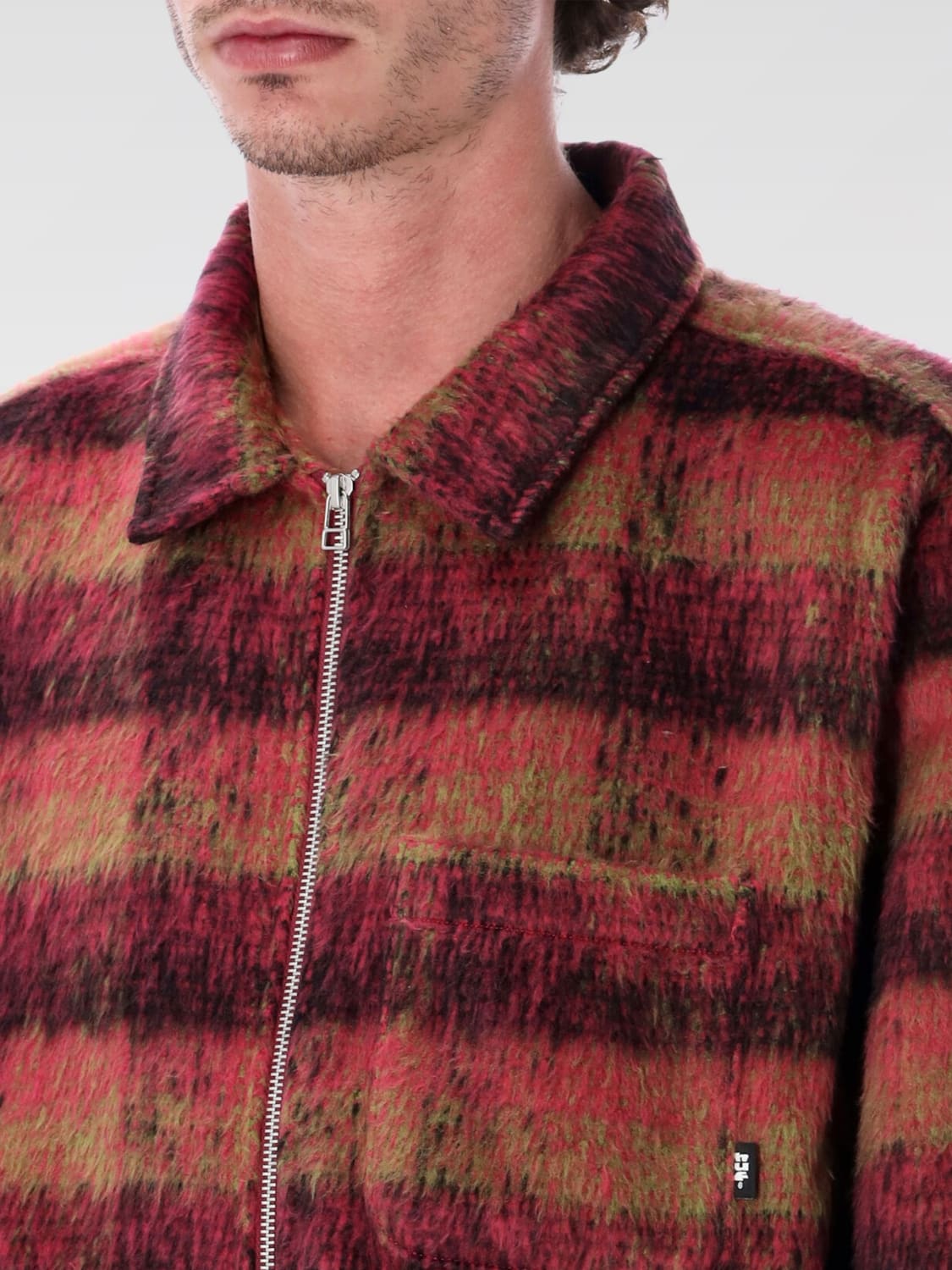 HUF JACKET: Jacket men Huf, Burgundy - Img 3