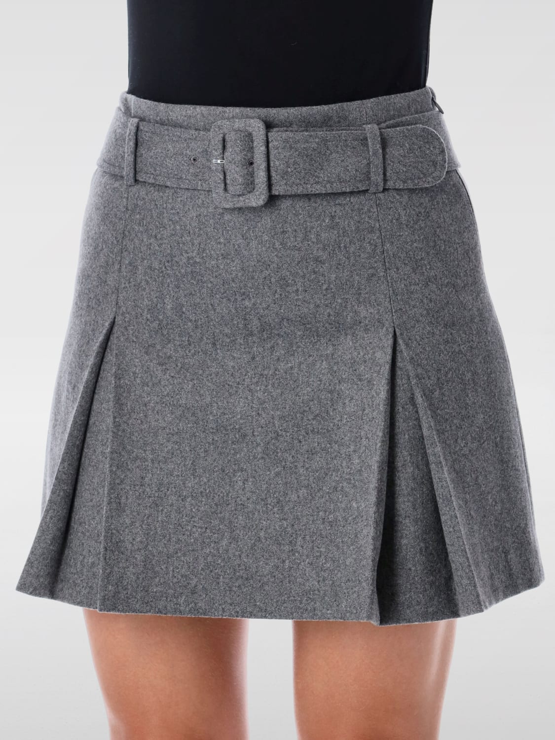 A.P.C. FALDA: Falda mujer A.P.C., Gris - Img 3