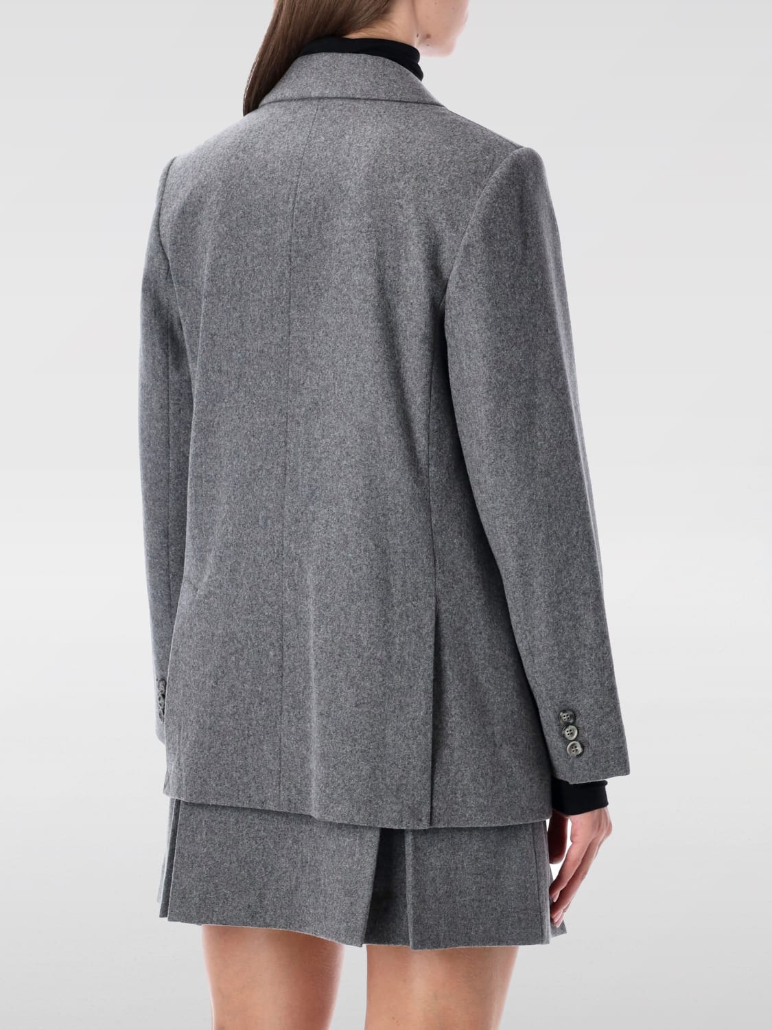 A.P.C. JACKET: Jacket woman A.P.C., Grey - Img 2