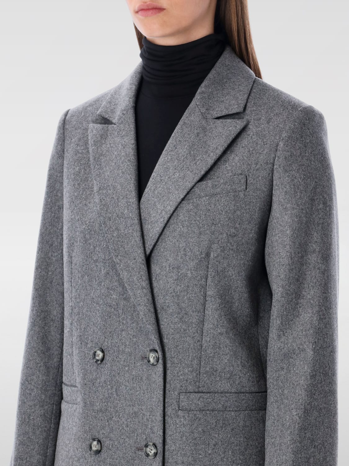 A.P.C. JACKET: Jacket woman A.P.C., Grey - Img 3