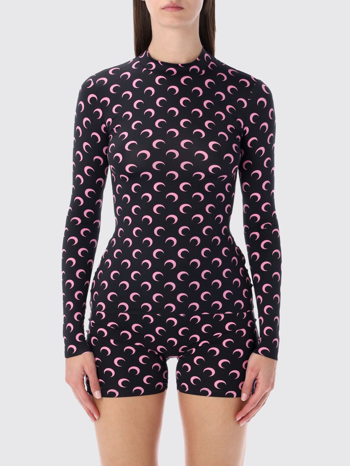 MARINE SERRE TOP: Top damen Marine Serre, Schwarz 2 - Img 1