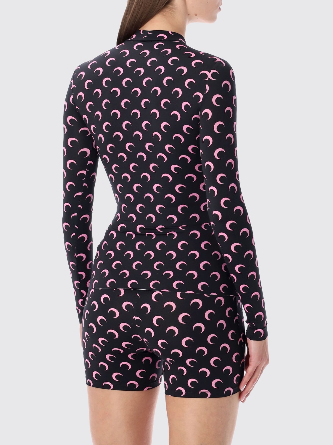 MARINE SERRE TOP: Top damen Marine Serre, Schwarz 2 - Img 2