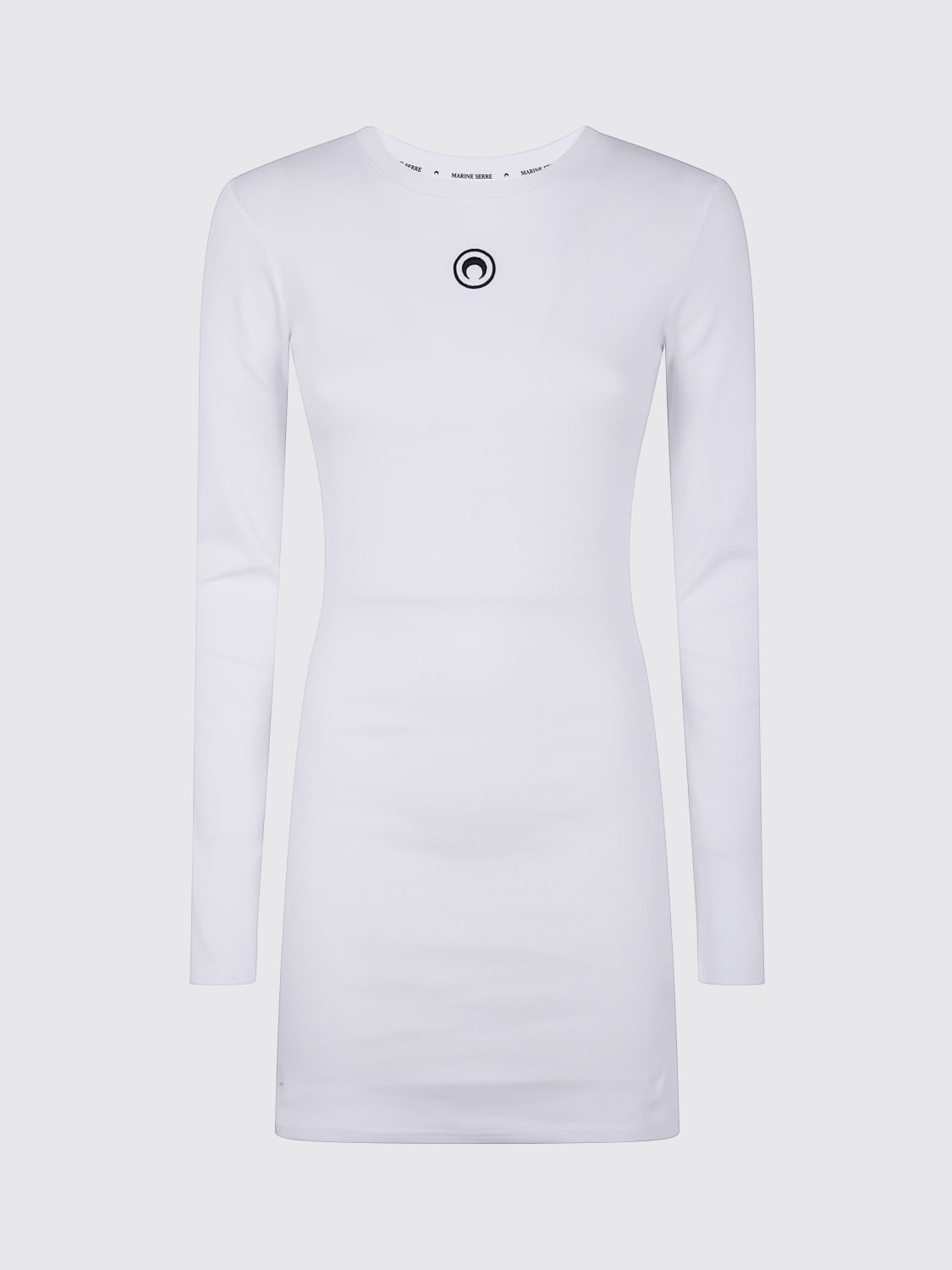 MARINE SERRE ROBE: Robes femme Marine Serre, Blanc - Img 1