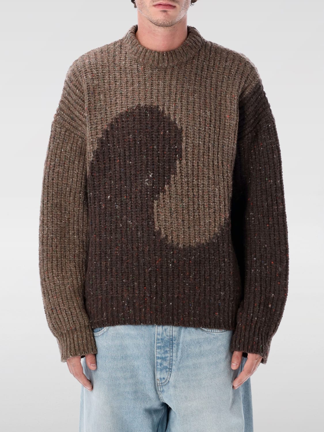 ERL PULLOVER: Pullover herren Erl, Braun - Img 1