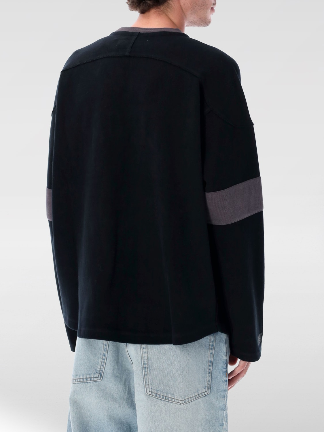ERL SWEATSHIRT: Sweatshirt men Erl, Black - Img 2