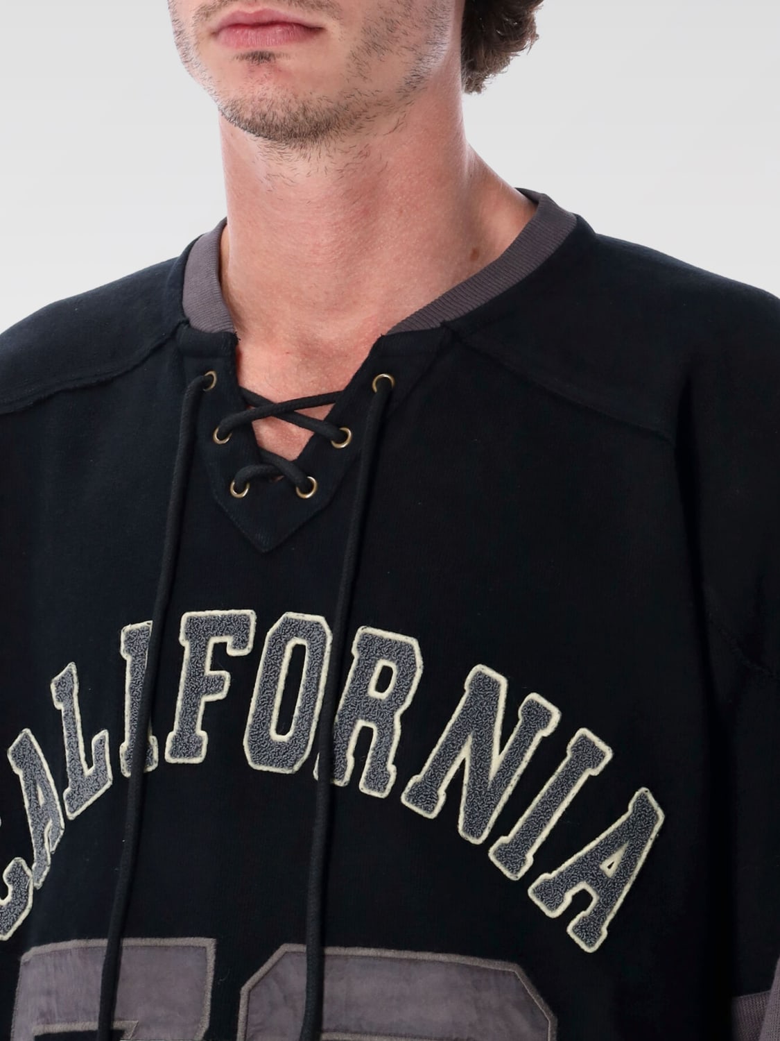 ERL SWEATSHIRT: Sweatshirt men Erl, Black - Img 3