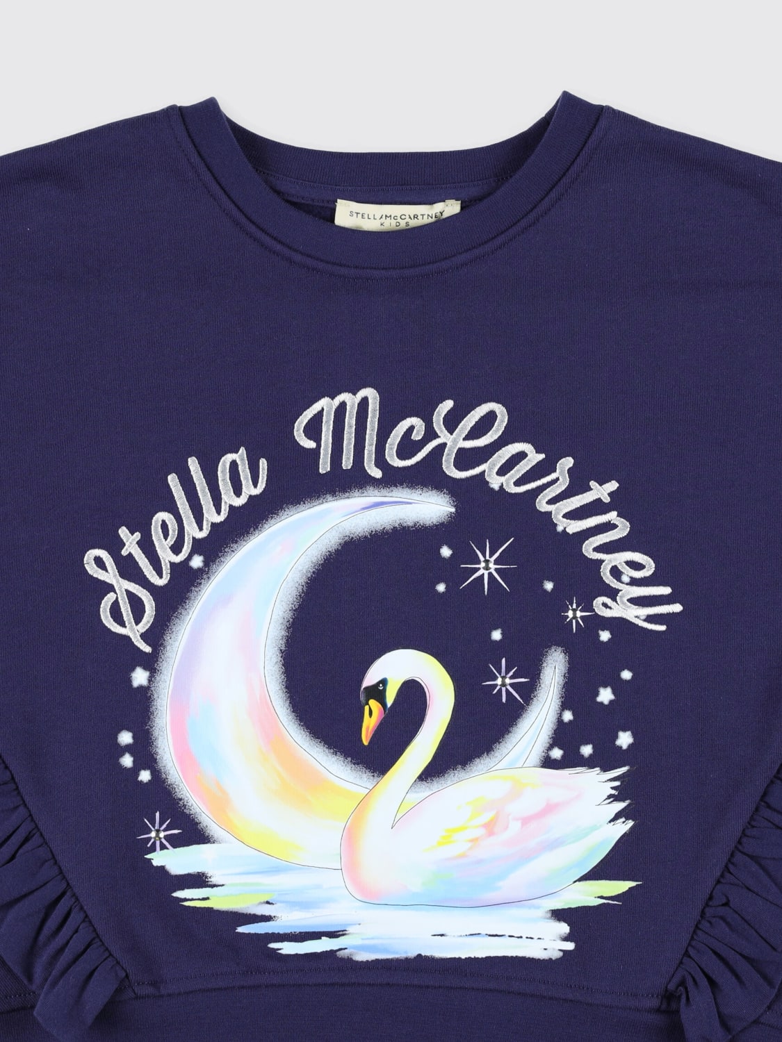 STELLA MCCARTNEY KIDS PULL: Pull enfant Stella McCartney Kids, Bleu - Img 3