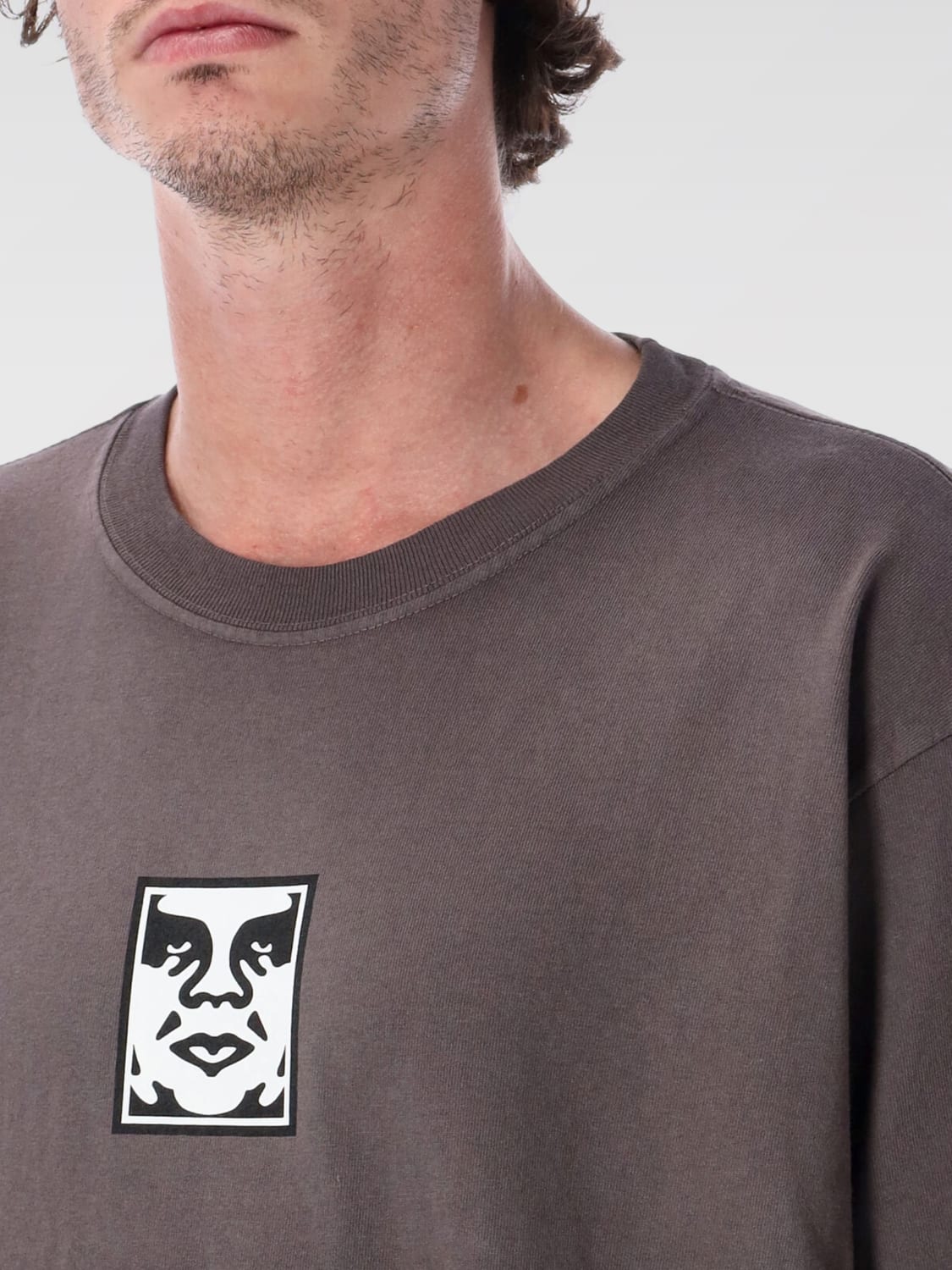 OBEY T-SHIRT: T-shirt men Obey, Black - Img 3