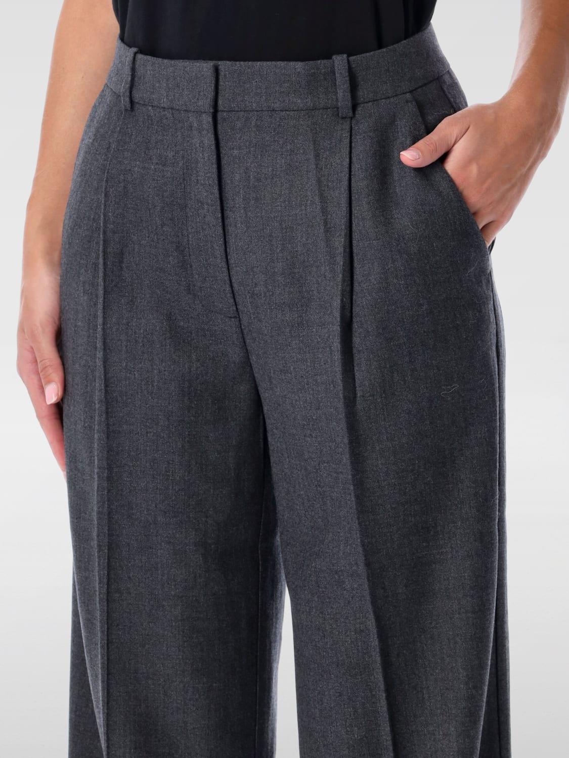 ANINE BING БРЮКИ: Брюки Женское Anine Bing, Серый - Img 3