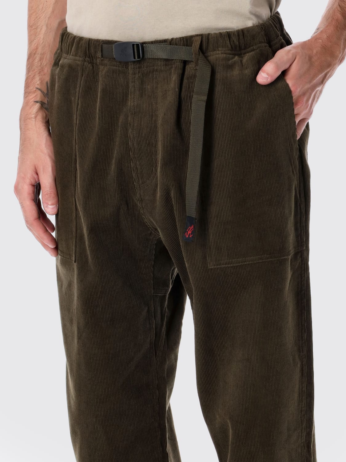 GRAMICCI PANTS: Pants men Gramicci, Green - Img 3