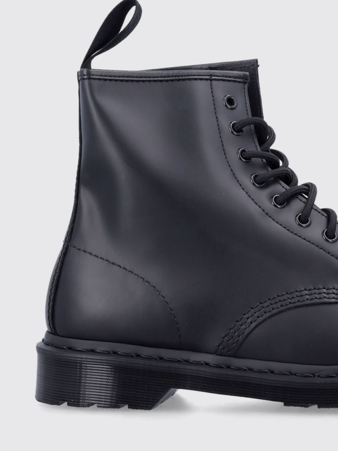 DR. MARTENS BOOTS: Flat shoes woman Dr. Martens, Black - Img 4