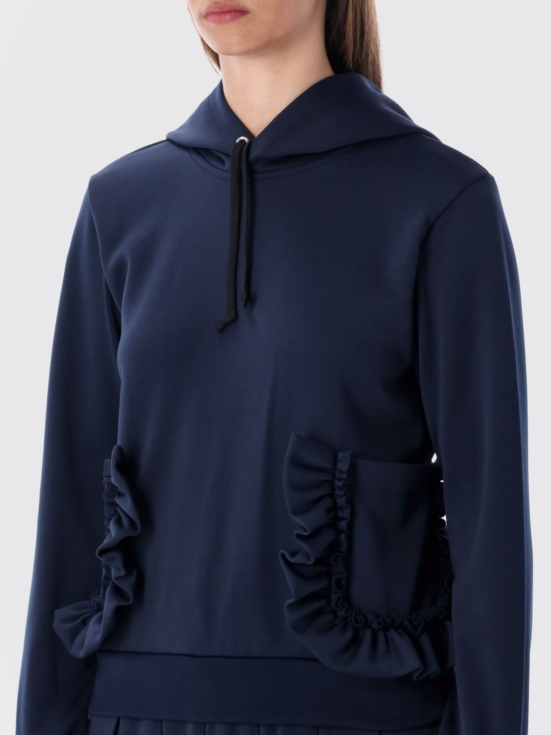 COMME DES GARÇONS 스웨트셔츠: 스웨트셔츠 여성 Comme Des Garçons, 블루 - Img 3