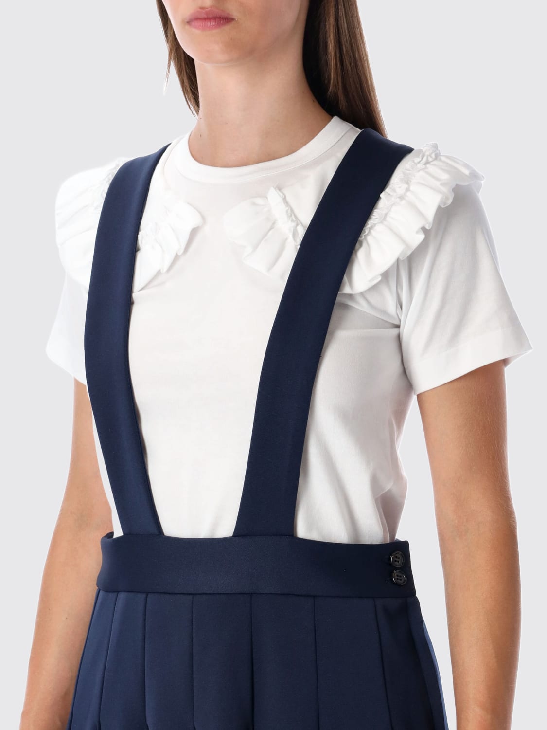 COMME DES GARÇONS ПЛАТЬЕ: Платье Женское Comme Des Garçons, Синий - Img 3