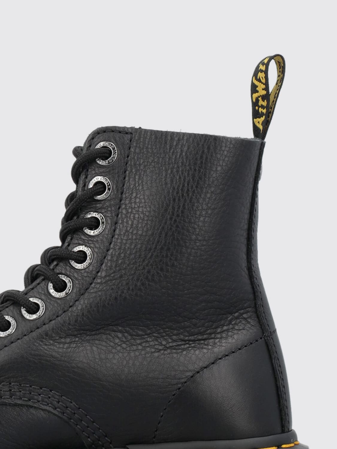 DR. MARTENS BOOTS: Flat shoes woman Dr. Martens, Black - Img 4