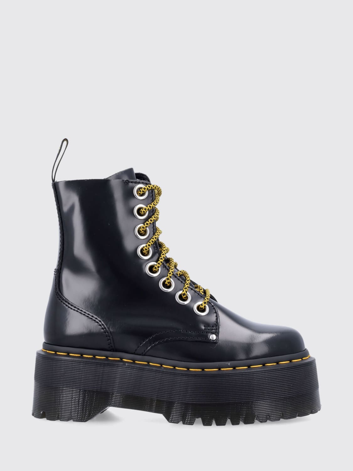 DR. MARTENS BOOTS: Flat shoes woman Dr. Martens, Black - Img 1