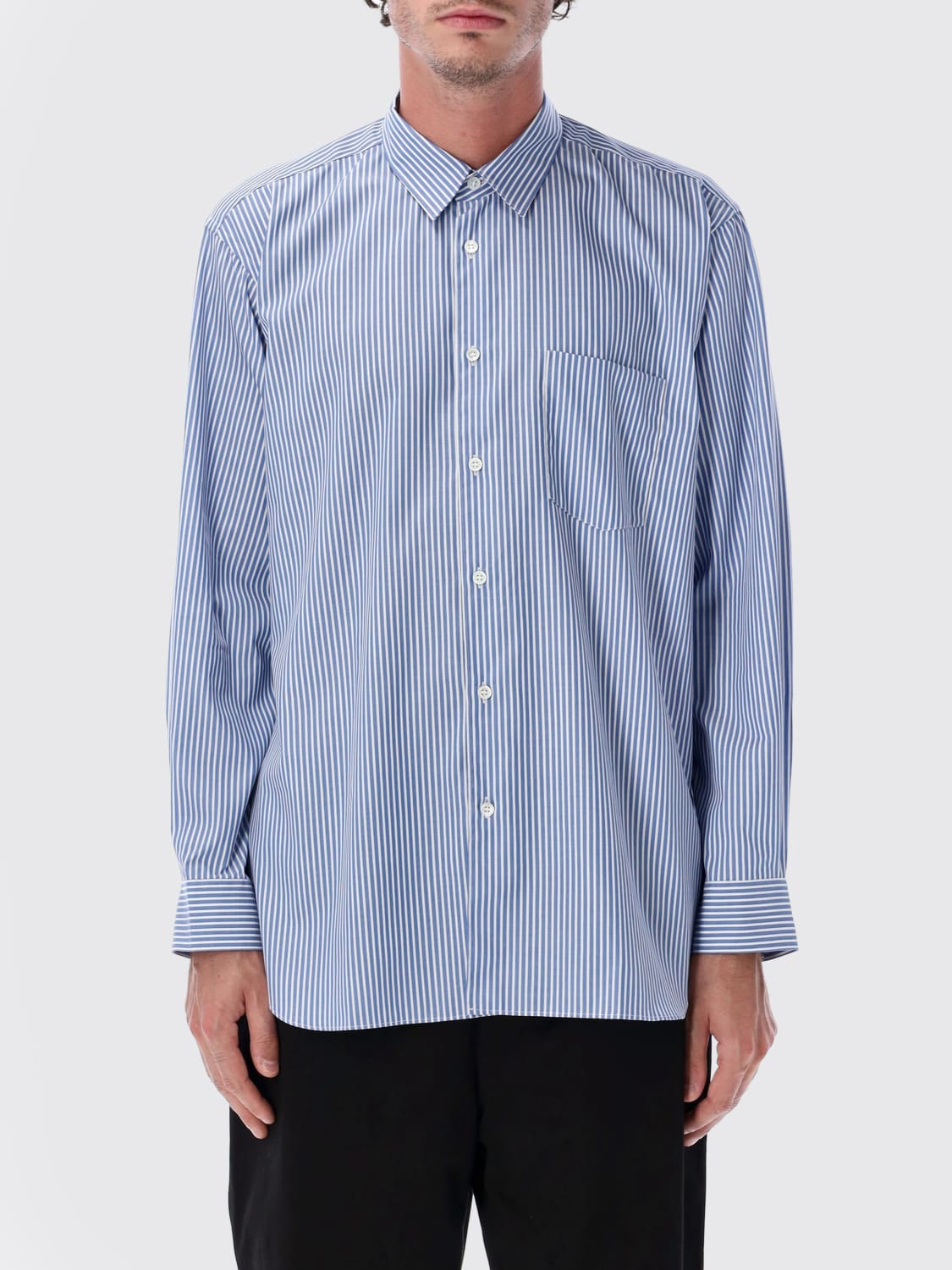 COMME DES GARÇONS SHIRT: T-shirt men Comme Des Garçons, Blue - Img 1