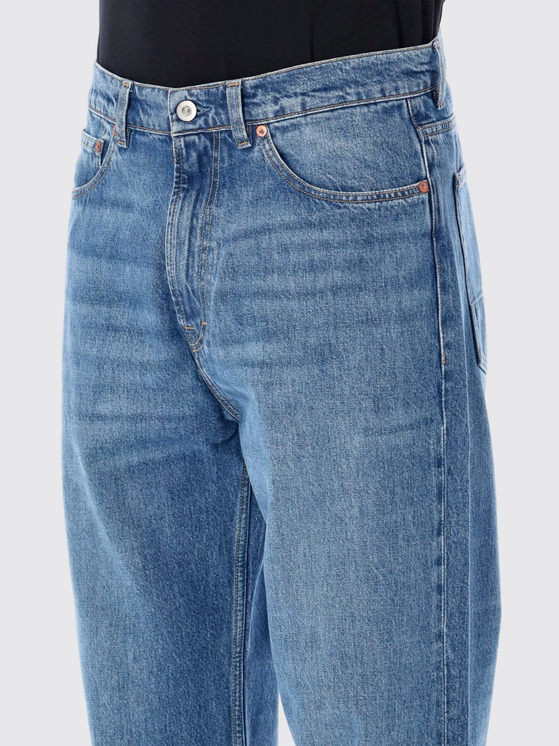 OUR LEGACY 牛仔裤: 牛仔裤 男士 Our Legacy, 蓝色 - Img 3