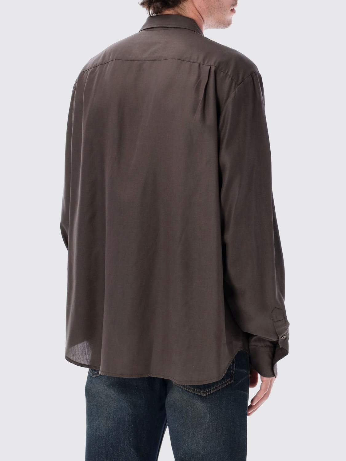 OUR LEGACY 셔츠: 티셔츠 남성 Our Legacy, 브라운 - Img 2