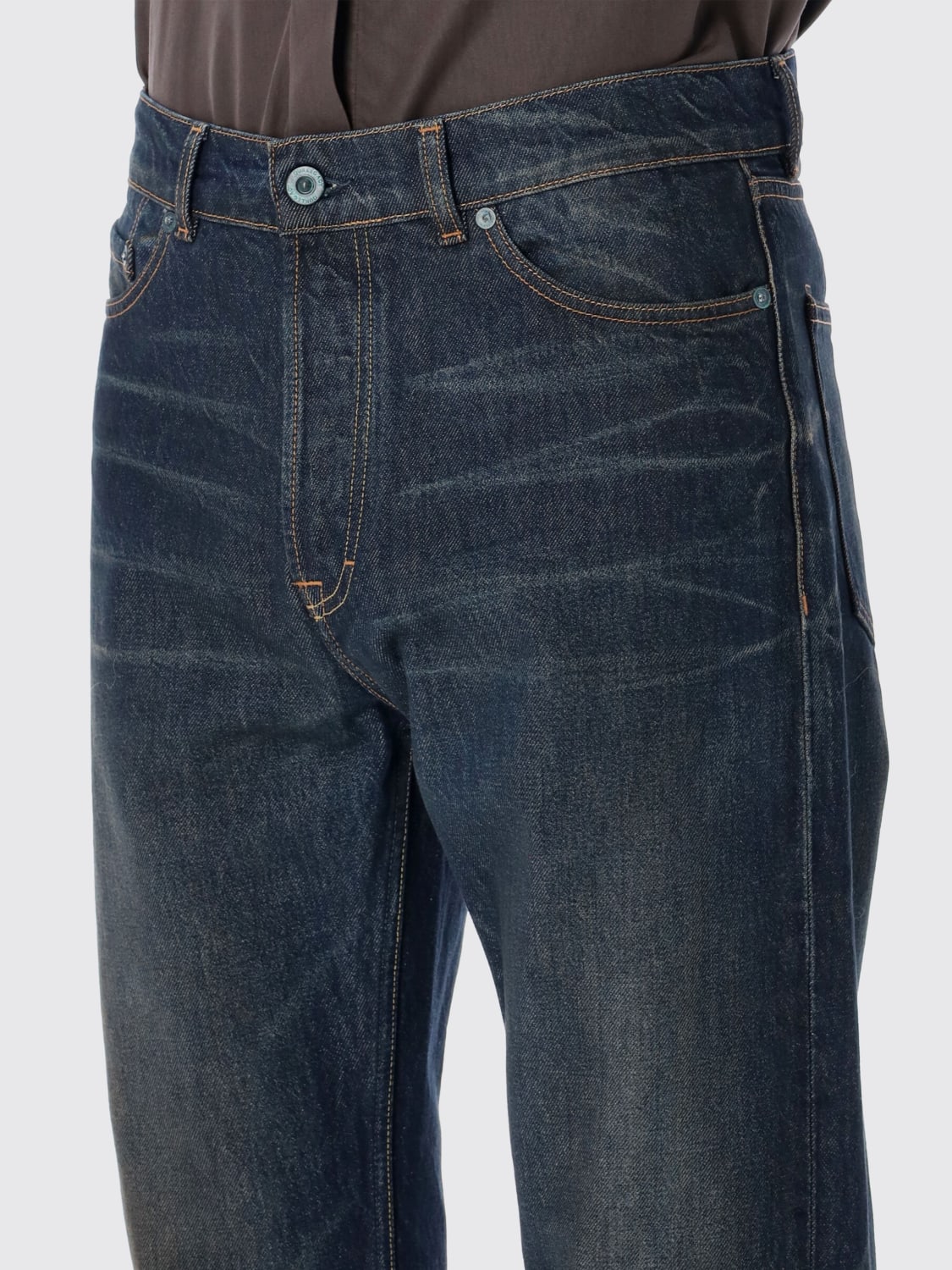 OUR LEGACY 牛仔裤: 牛仔裤 男士 Our Legacy, 牛仔布 - Img 3