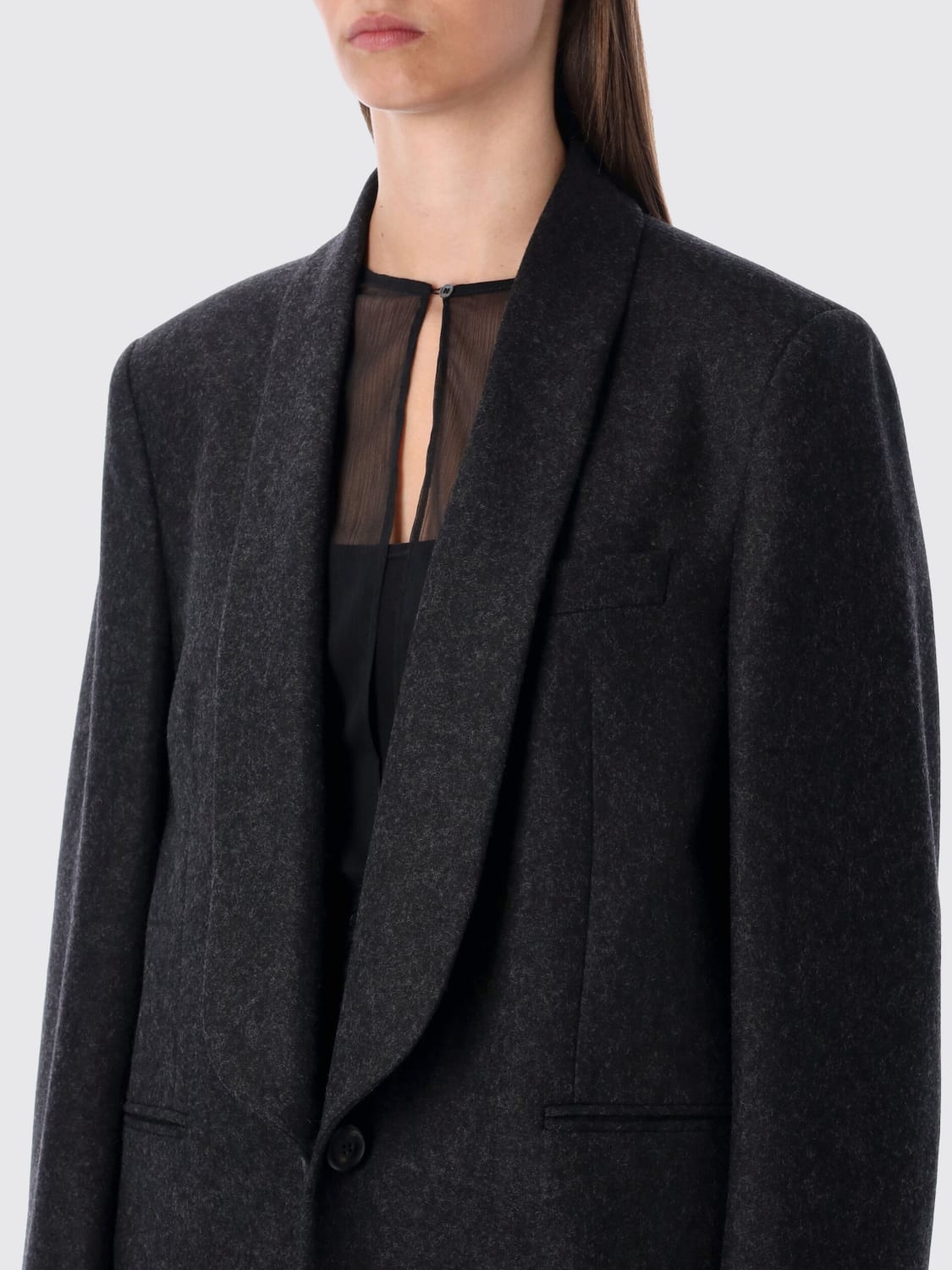 OUR LEGACY COAT: Coat woman Our Legacy, Black - Img 3