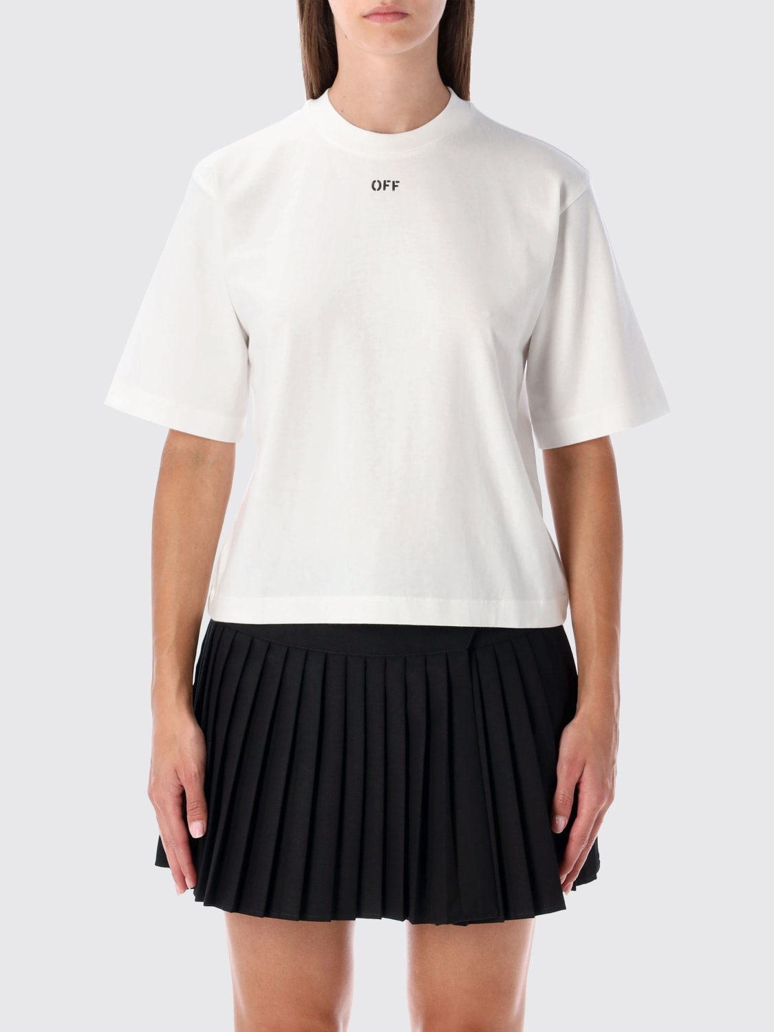 OFF-WHITE T-SHIRT: T-shirt woman Off-white, White - Img 1