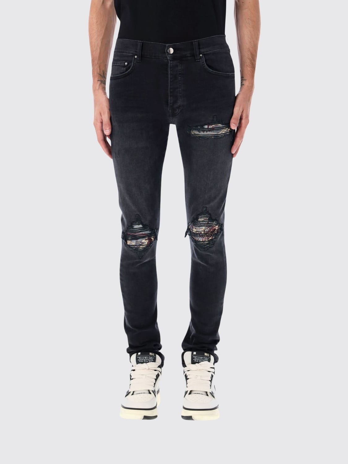 AMIRI JEANS: Jeans herren Amiri, Schwarz - Img 1